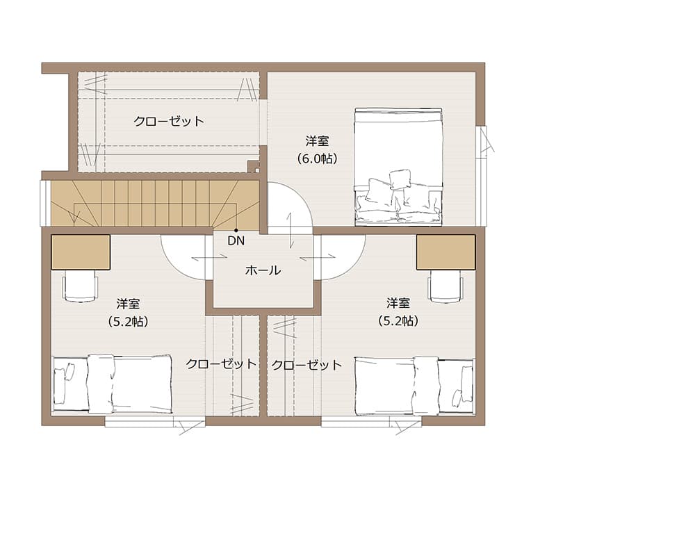 2F間取り図