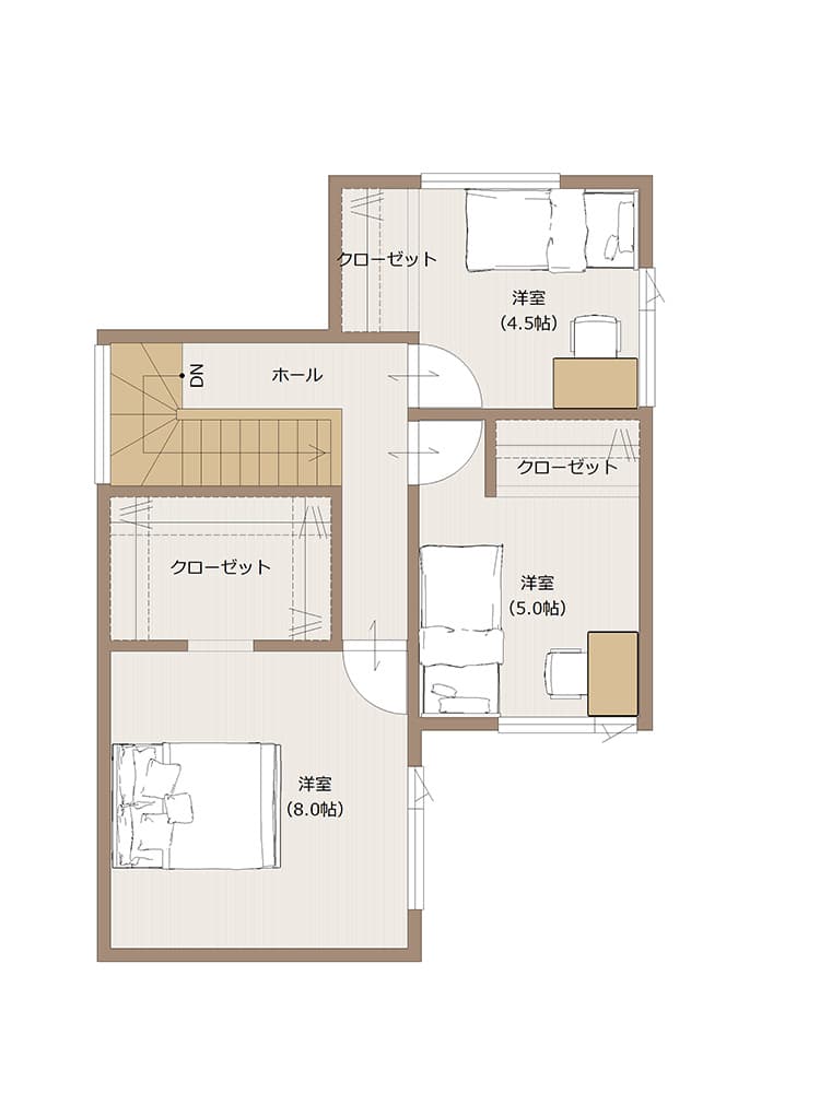 2F間取り図