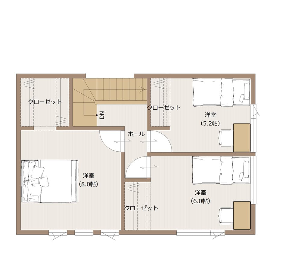 2F間取り図