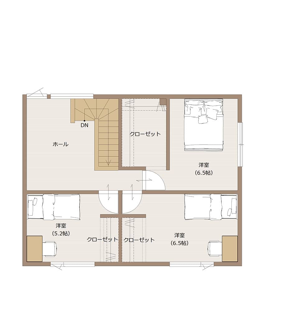 2F間取り図