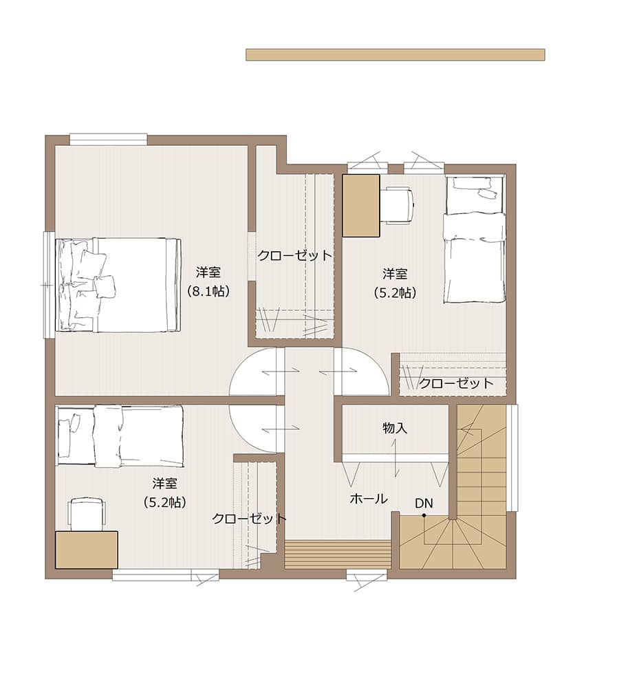 2F間取り図